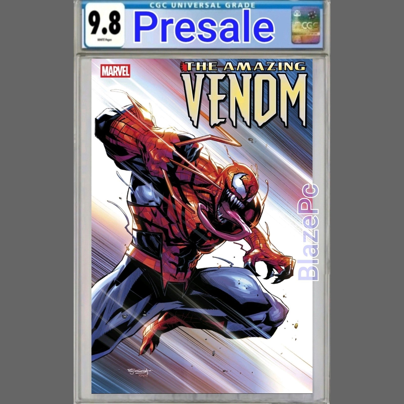 The Amazing Venom #1 CGC 9.8 1:25 Stephen Segovia Variant Marvel 2026 PRESALE