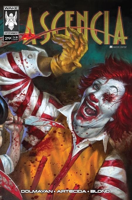 Ascencia #29 Cover A B Variant Set 1:15 Options Wake Entertainment Presale 10/8