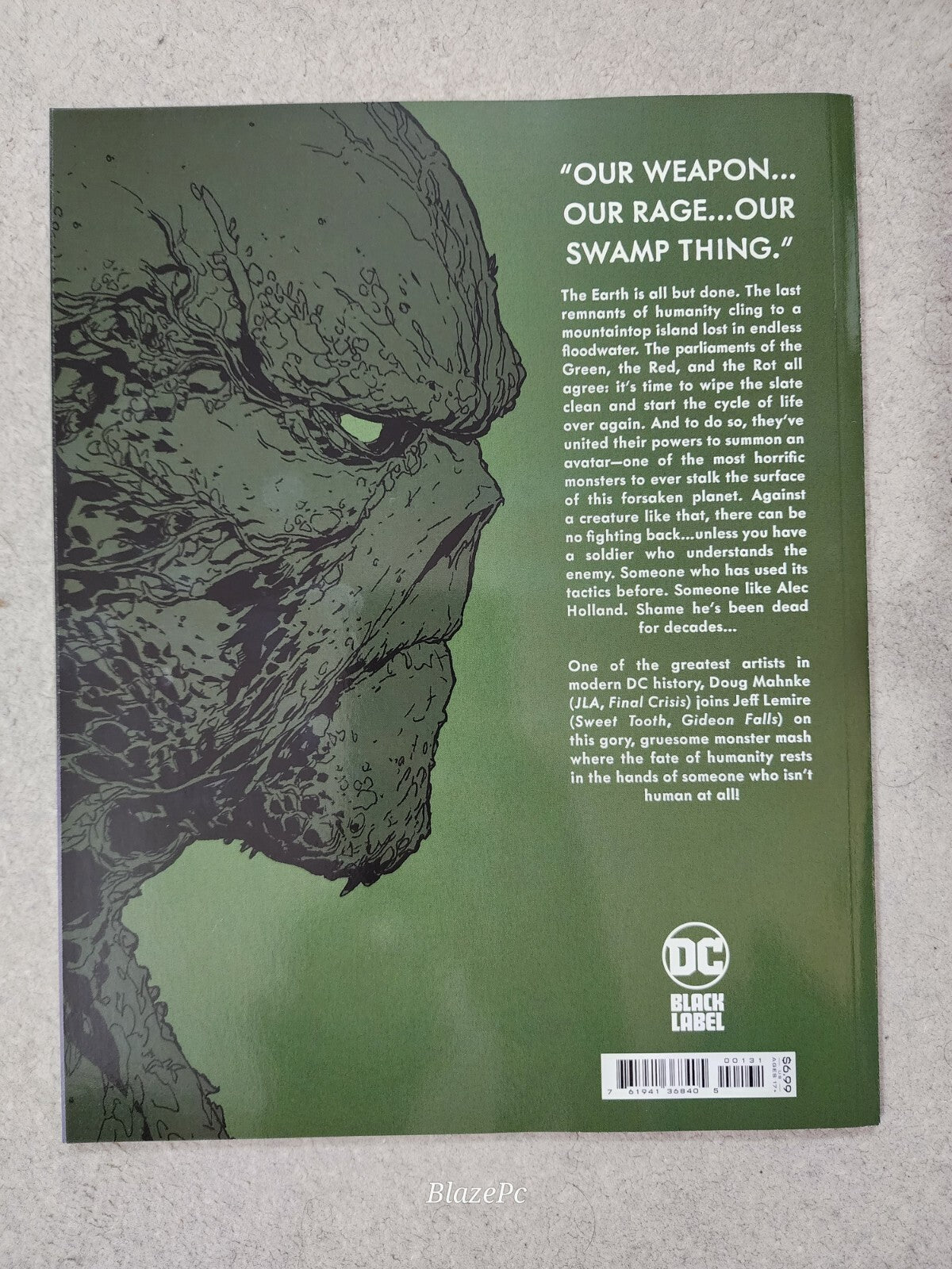 SWAMP THING: GREEN HELL #1 1:25 VARIANT DC Comics 2021 NM HTF Lots Of Pics