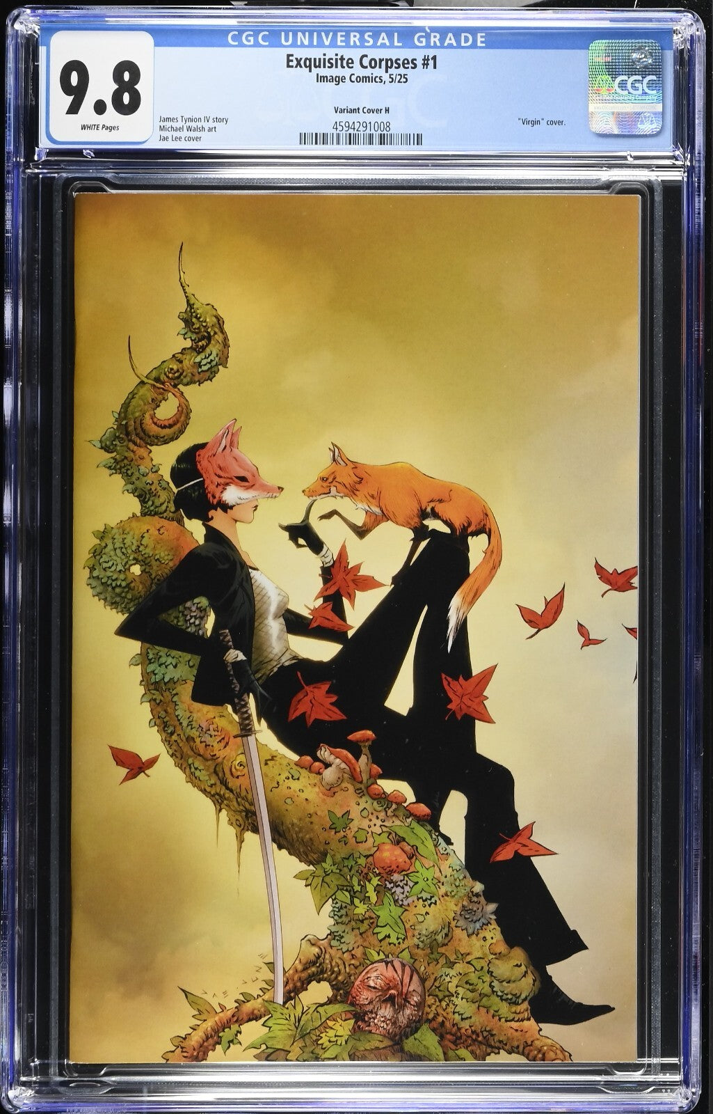 Exquisite Corpses #1 CGC 9.8 1:100 Jae Lee VIRGIN Variant Image Comics 2025