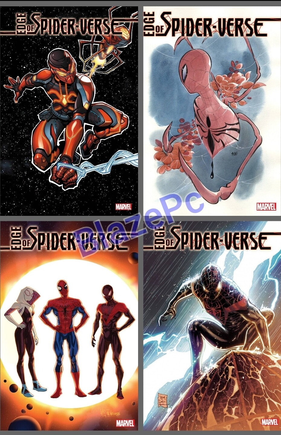 Edge of Spider-Verse #3 Cover A B C D Variant Set or 1:10 1:25 1:50 Options 2024