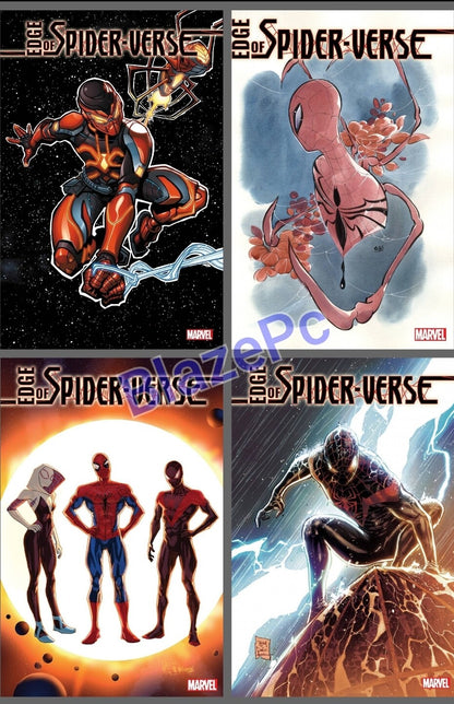 Edge of Spider-Verse #3 Cover A B C D Variant Set or 1:10 1:25 1:50 Options 2024
