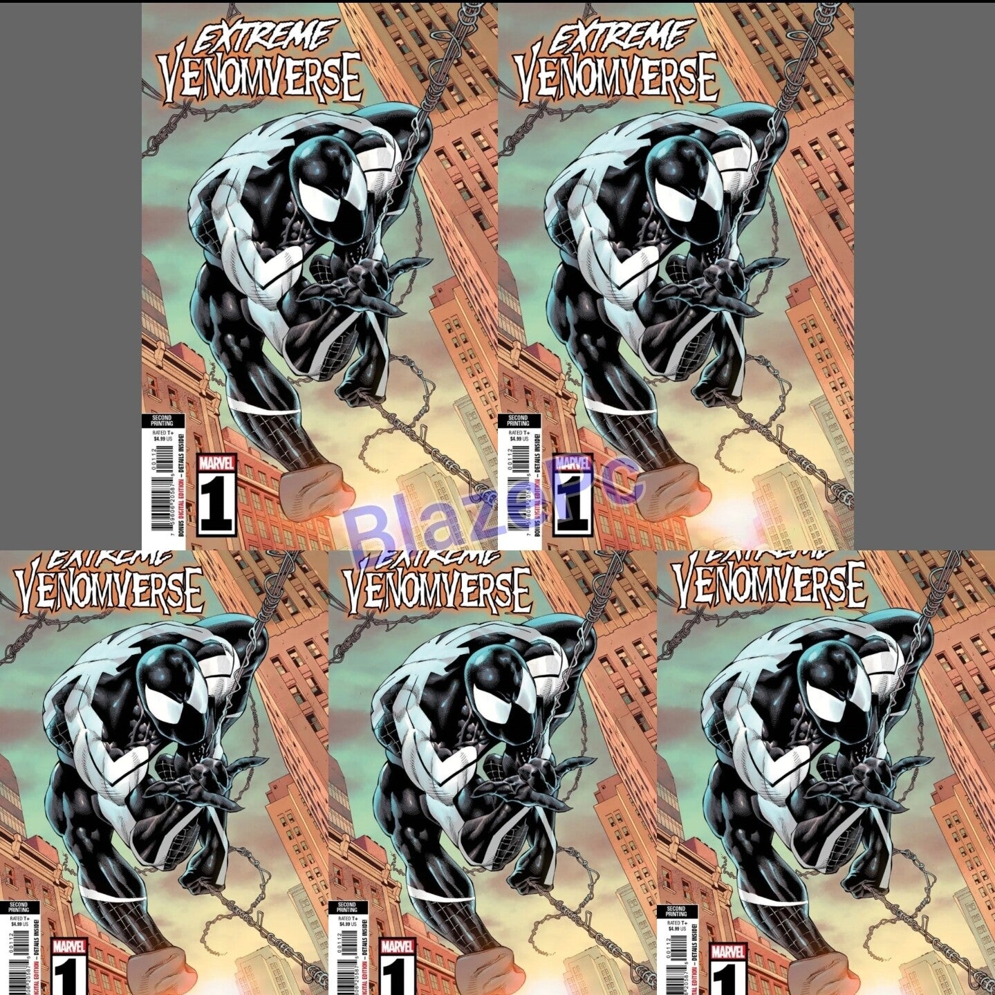 Extreme Venomverse #1 2nd Print Variant Bundle Options Siquiera Marvel 2023 NM