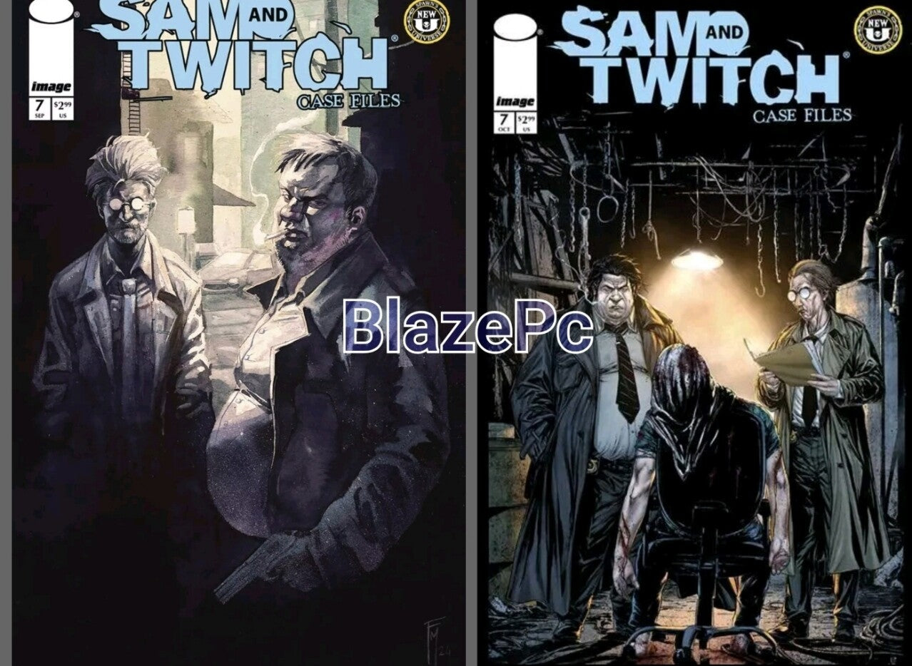 Sam and Twitch Case Files #7 Cover A B Variant Set Options Image 2024 NM