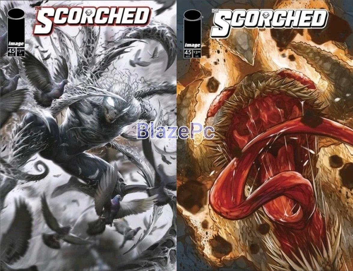 Spawn Scorched #45 Cover A B Variant Set Options Image Comics 2025 Presale 10/1