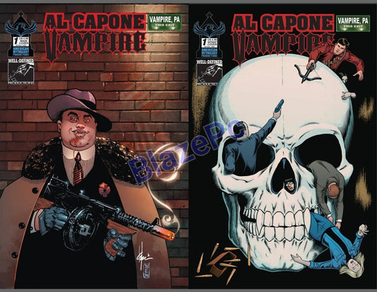 Al Capone Vampire #1 Cover A B Variant Set Options Comics 2023 NM