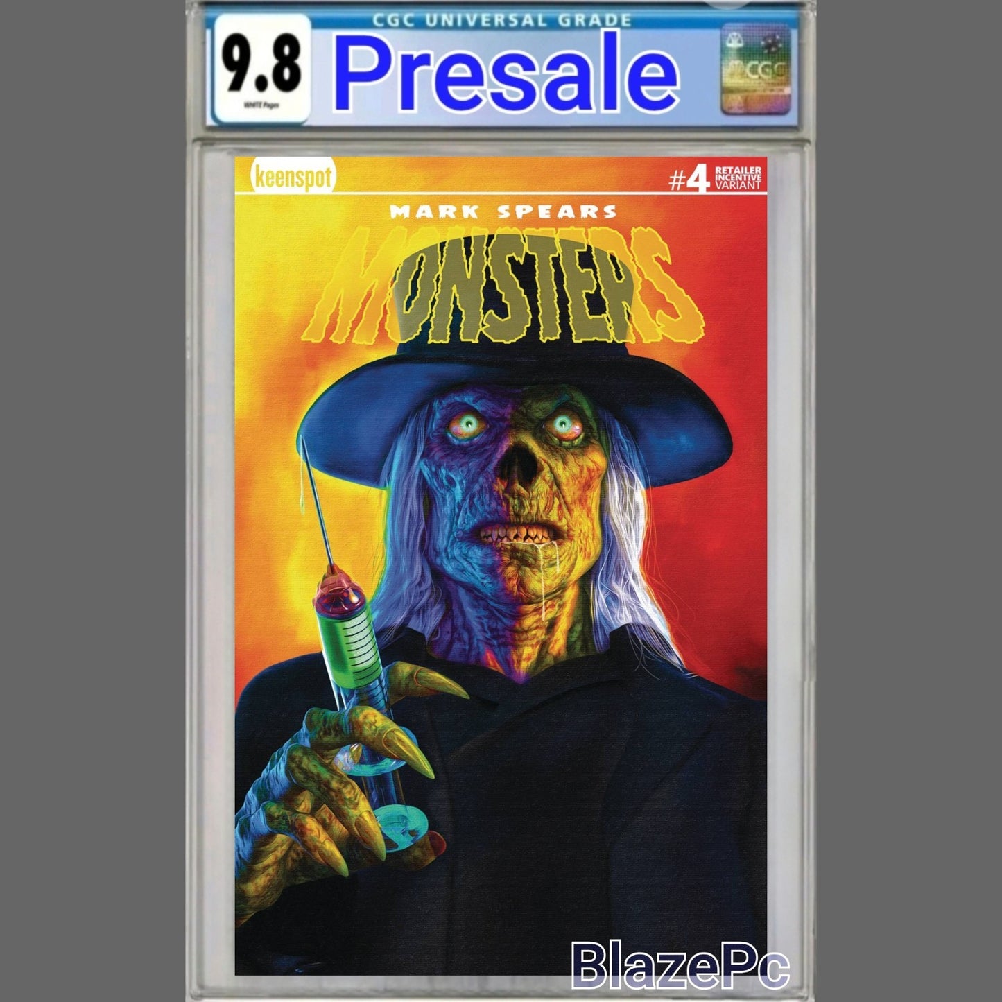 Mark Spears Monsters #4 CGC 9.8 1:25 Cover H Variant 2025 PRESALE