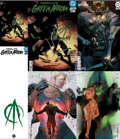 Absolute Green Arrow #1 Cover A B C D E F G Variant Set Option 2026 Presale 5/20