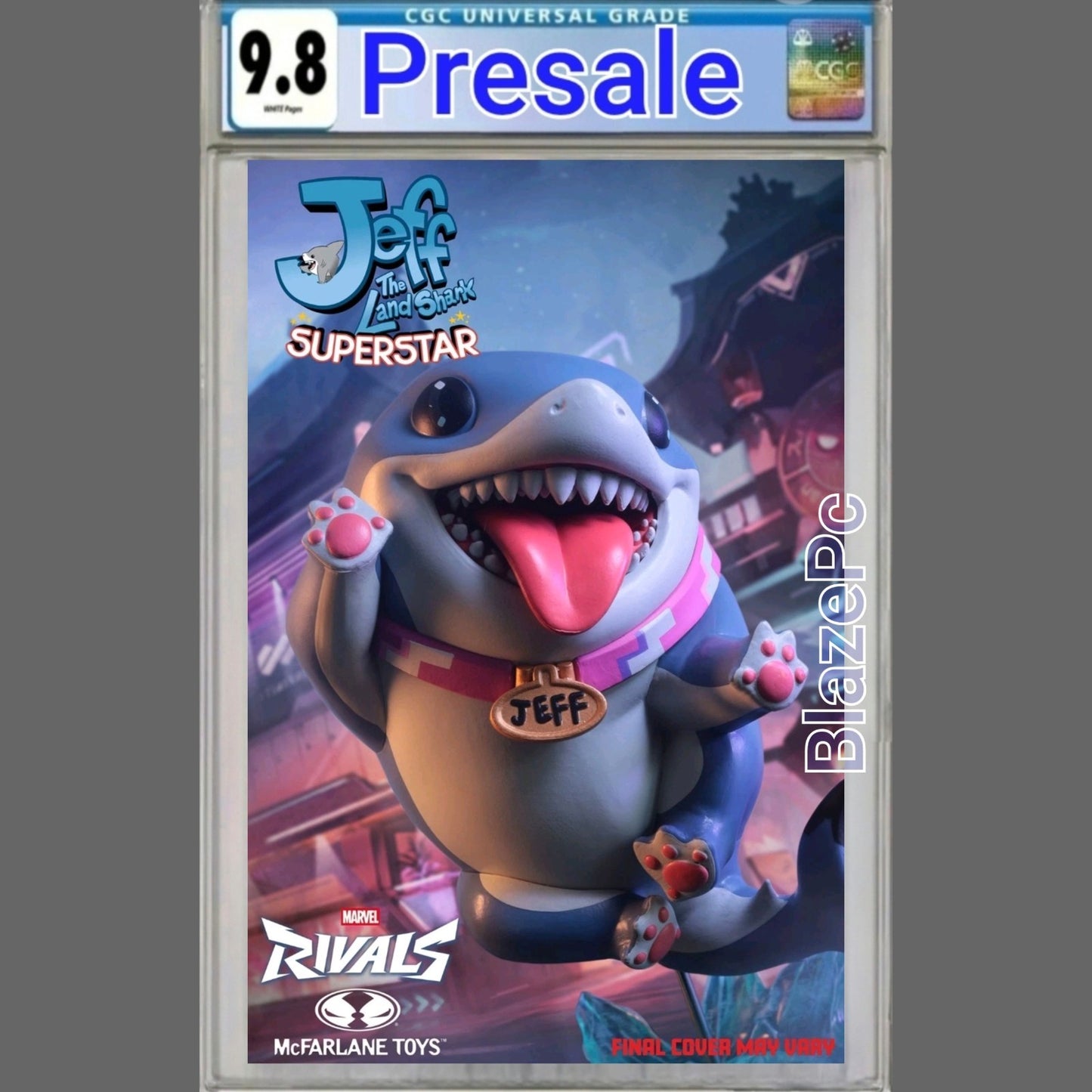Jeff The Landshark Superstar #1 CGC 9.8 McFarlane Toys Variant 2026 PRESALE