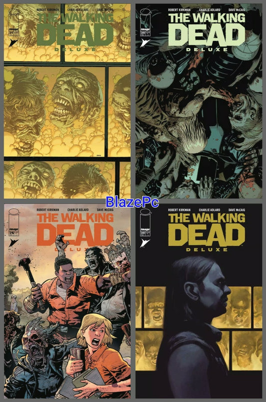 Walking Dead Deluxe #29 Cover A B C D Variant Set Options NM