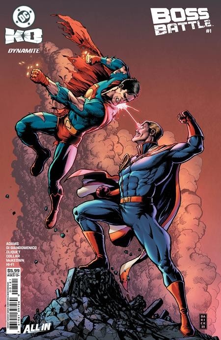 DC KO Boss Battle #1 Cover A B C D E Variant Set Options DC Comics 2026 NM