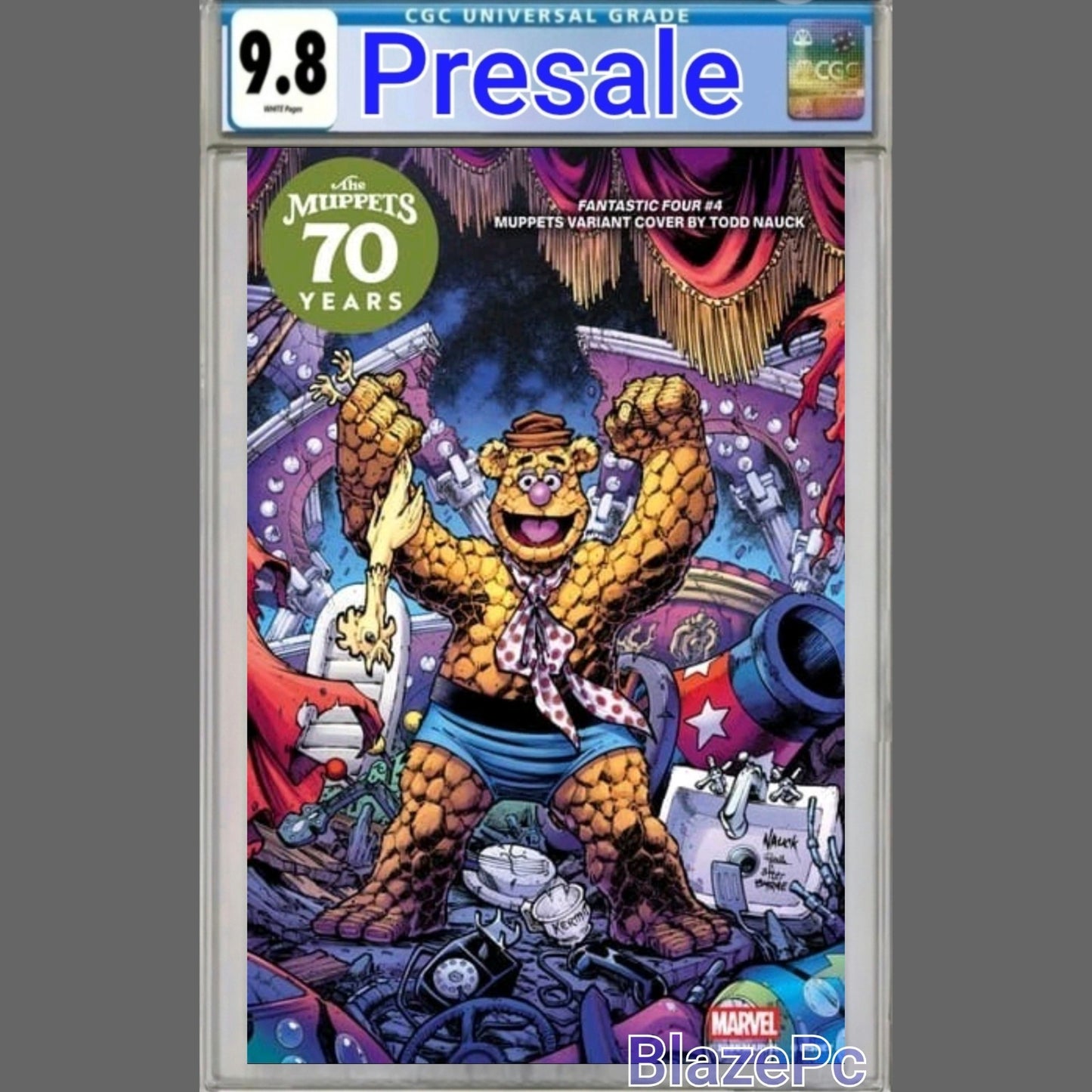 Fantastic Four #4 CGC 9.8 Todd Nauck Muppets Variant 2025 PRESALE