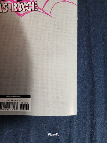 Spider Punk Arms Race #1 1:25 2nd Print Ian Bertram Ratio Variant 2024 Pics NM