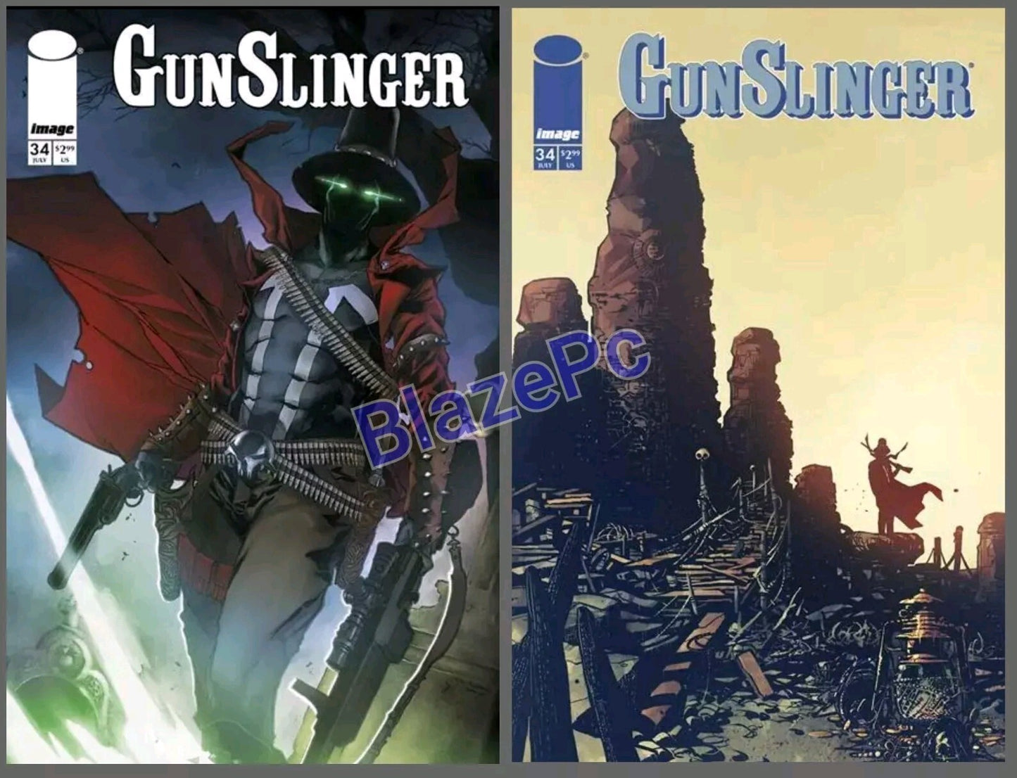 Gunslinger Spawn #34 Cover A B Variant Set Option Image Comics 2024 NM