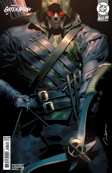 Absolute Green Arrow #1 Cover A B C D E F G Variant Set Option 2026 Presale 5/20