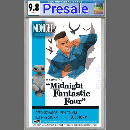 Midnight Fantastic Four #2 CGC 9.8 Phil Noto Cover D Variant 2026 PRESALE