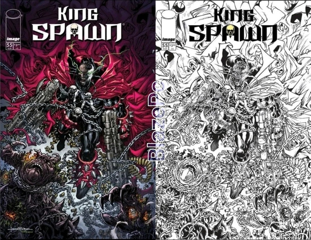 King Spawn #55 Cover A B Variant Set Options Image Comics 2026 Presale 5/27
