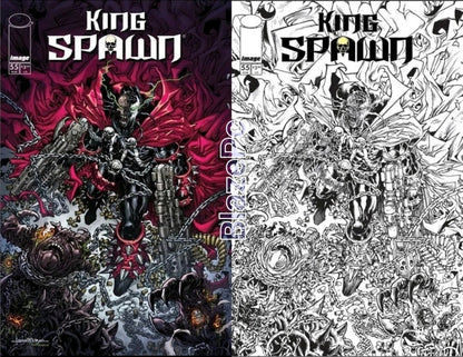 King Spawn #55 Cover A B Variant Set Options Image Comics 2026 Presale 5/27