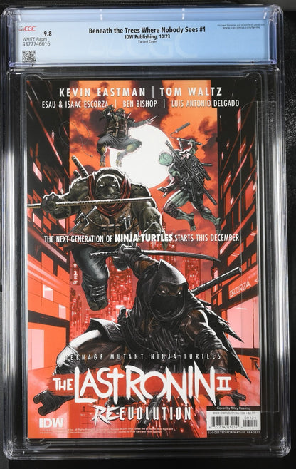 Beneath The Trees Where Nobody Sees #1 CGC 9.8 Cover B Rossmo Variant IDW 2023