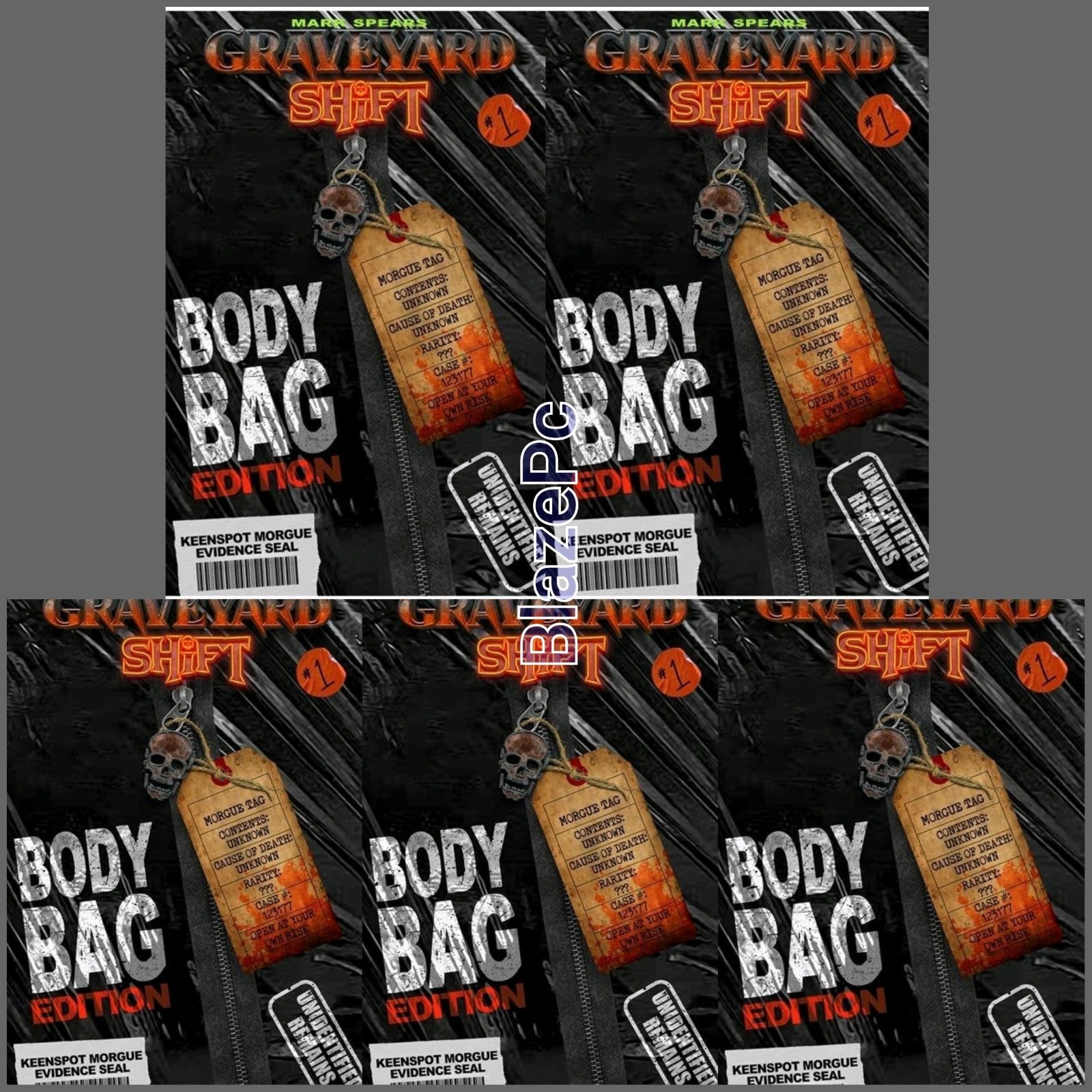 Mark Spears Graveyard Shift #1 Blind Body Bag Bundle Options Presale 10/14/2026