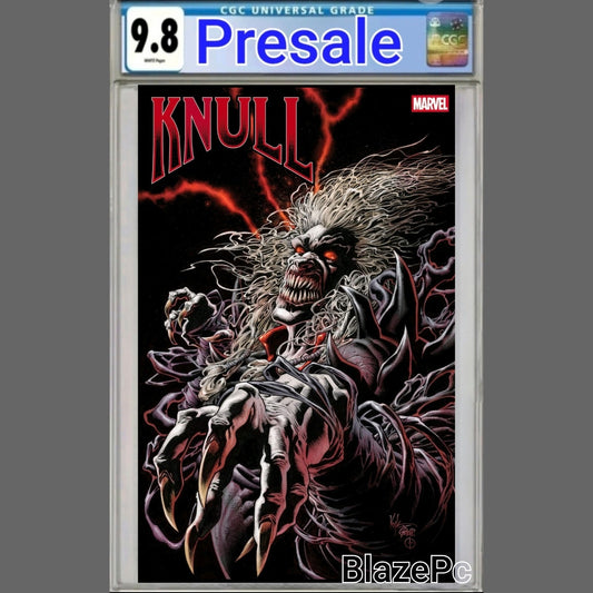 Knull #1 CGC 9.8 1:25 Kyle Hotz Variant 1st Print Marvel Comics 2026 PRESALE