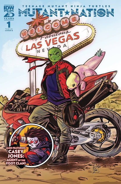 TMNT Mutant Nation #1 Cover A B C D Variant Set or 1:10 Option 2024 NM