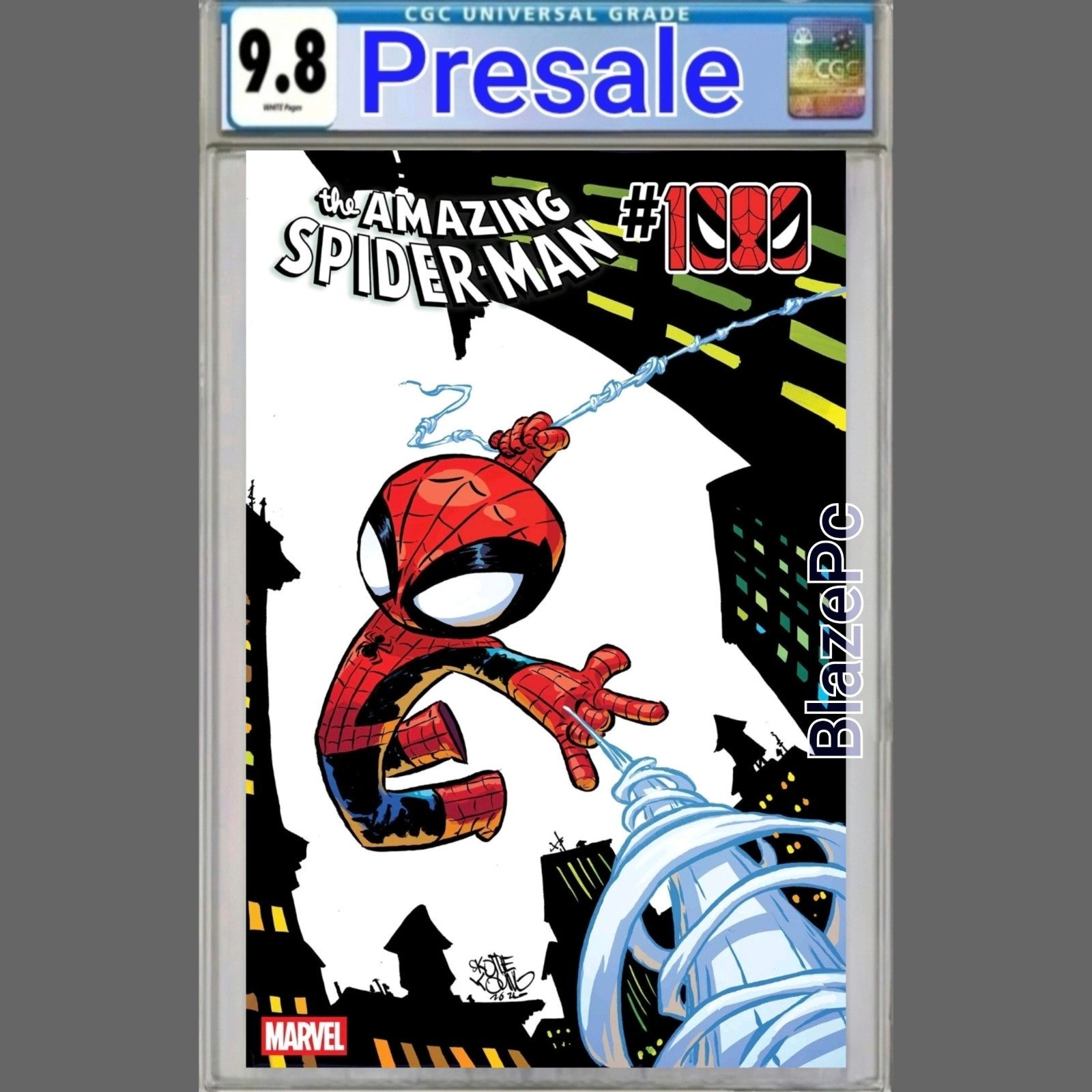 Amazing Spider-Man #1000 CGC 9.8 Skottie Young Variant Marvel 2026 PRESALE