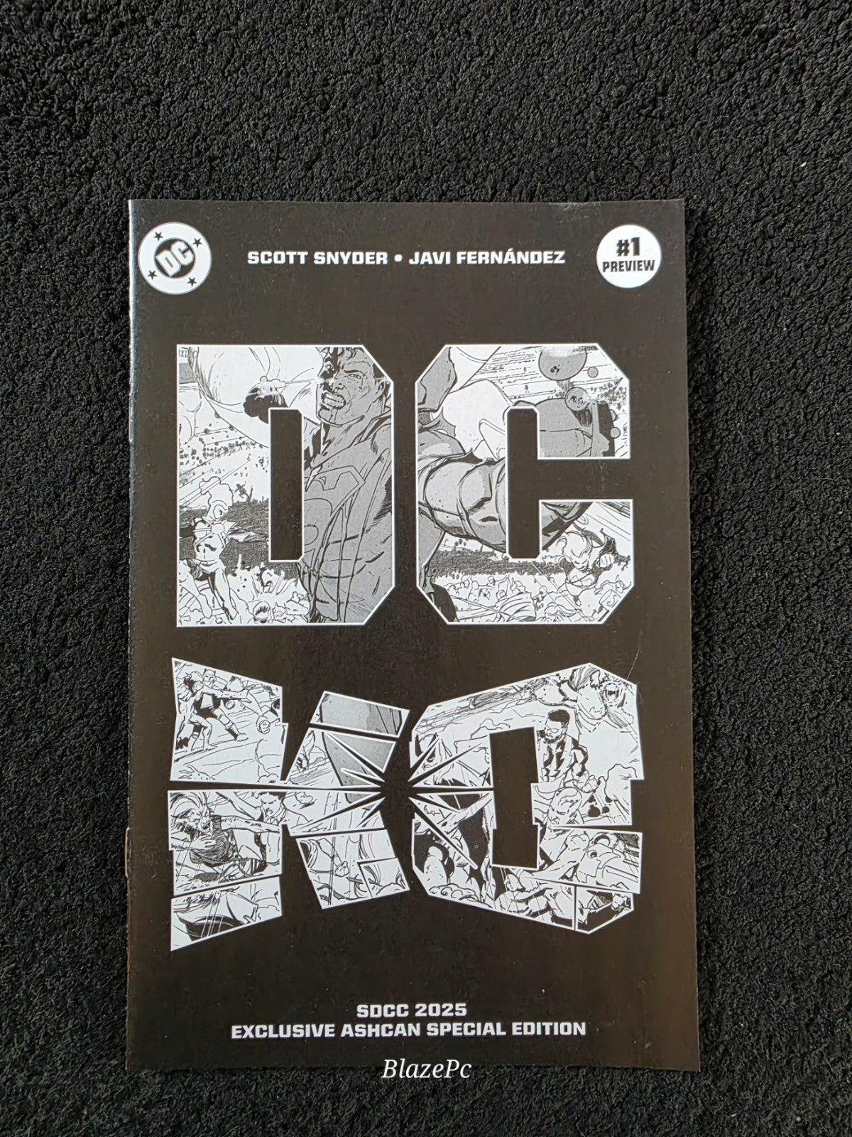 DC KO #1 Preview Ashcan Comic SDCC 2025 Exclusive Limited Edition NM