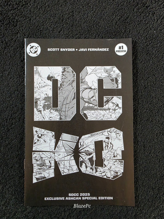 DC KO #1 Preview Ashcan Comic SDCC 2025 Exclusive Limited Edition NM