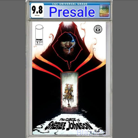 Spawn The Curse of Sherlee Johnson #1 CGC 9.8 Glapion Cover A 2025 PRESALE