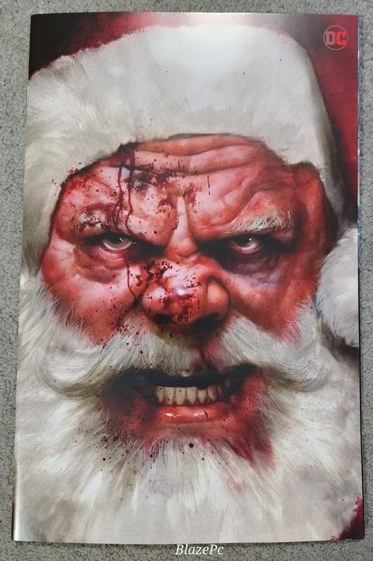 Batman Santa Clause Silent Knight #1 Rub & Smell Variant DC Comics 2023 NM