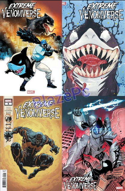Extreme Venomverse #5 Cover A B C D Variant Set or 1:25 Options 2023 NM