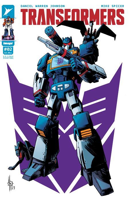 Transformers #2 2nd Print Cover A B C Variant Set Options Image Comics 2023 NM