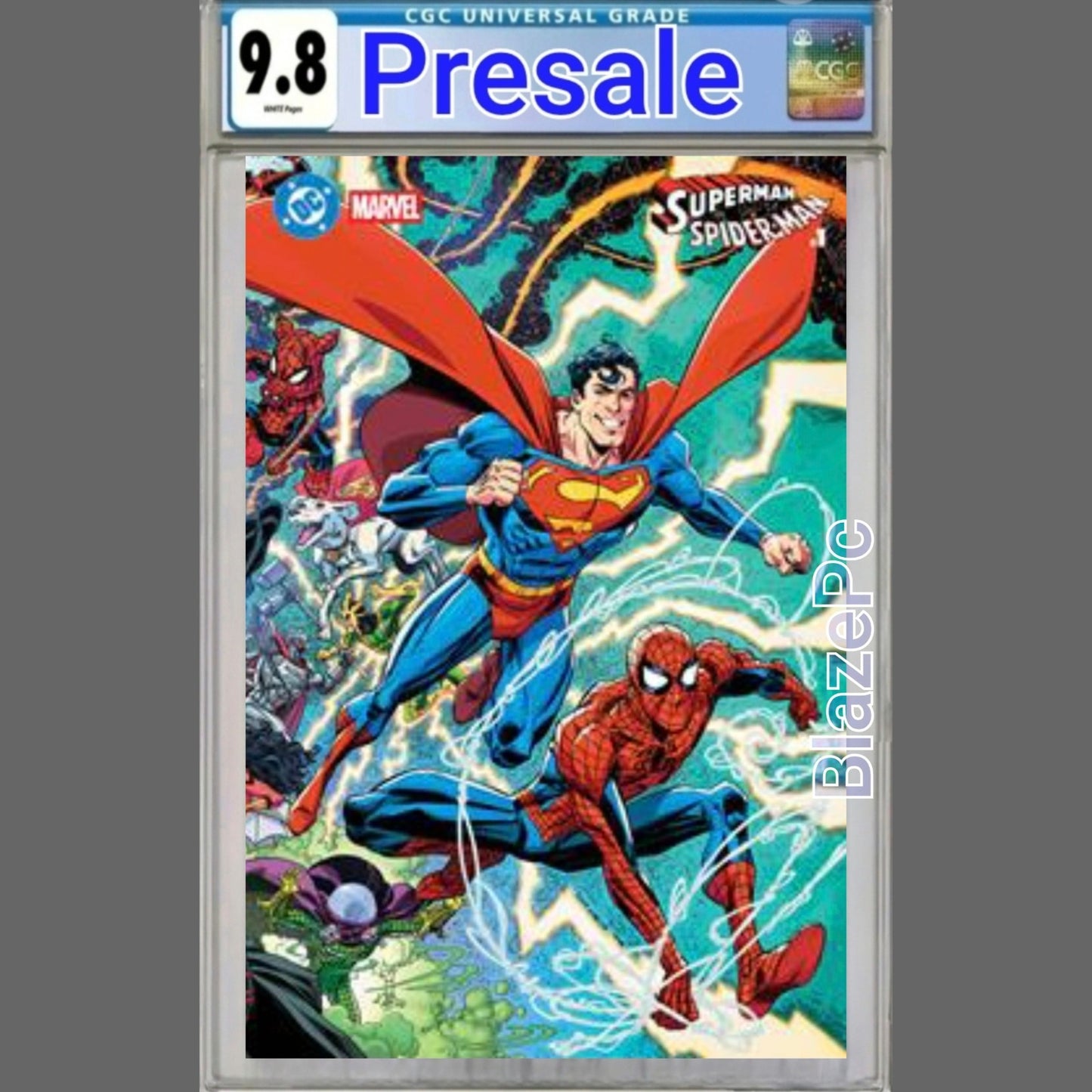 DC Marvel Superman Spider-Man #1 CGC 9.8 Koblish Cover O Variant 2026 PRESALE