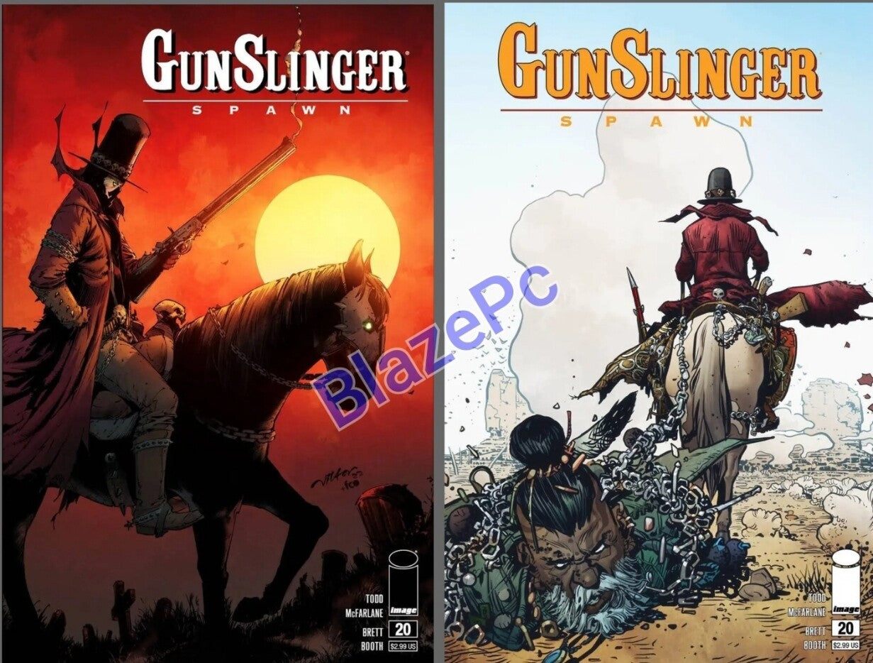 Gunslinger Spawn #20 Cover A B Variant Set Options Image Comics 2023 NM