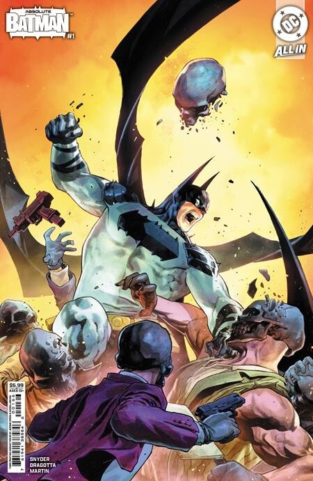 Absolute Batman #1 3rd Print Cover A B C Foil Variant Set Options DC Comics NM