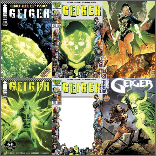 Geiger #25 Cover A B C D  E F Variant Set Options Johns Frank Image Presale 9/30