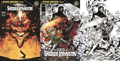 Spawn The Curse Sherlee Johnson #6 A B C Variant Set Options Image Presale 6/24