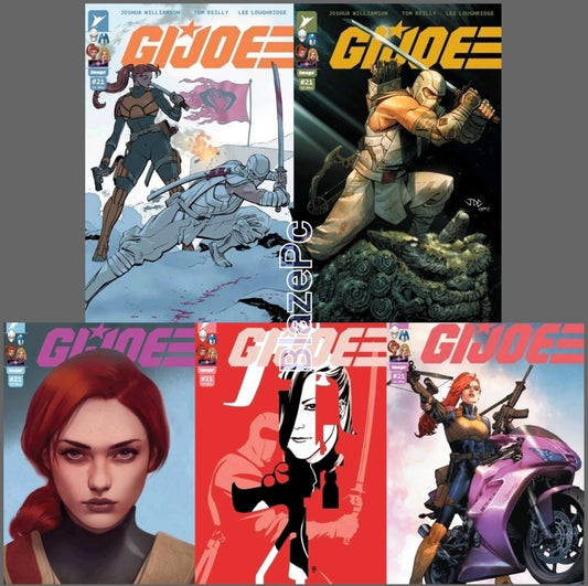 GI Joe #21 Cover A B C Variant Set 1:25 1:50 Options Image 2026 Presale 4/15
