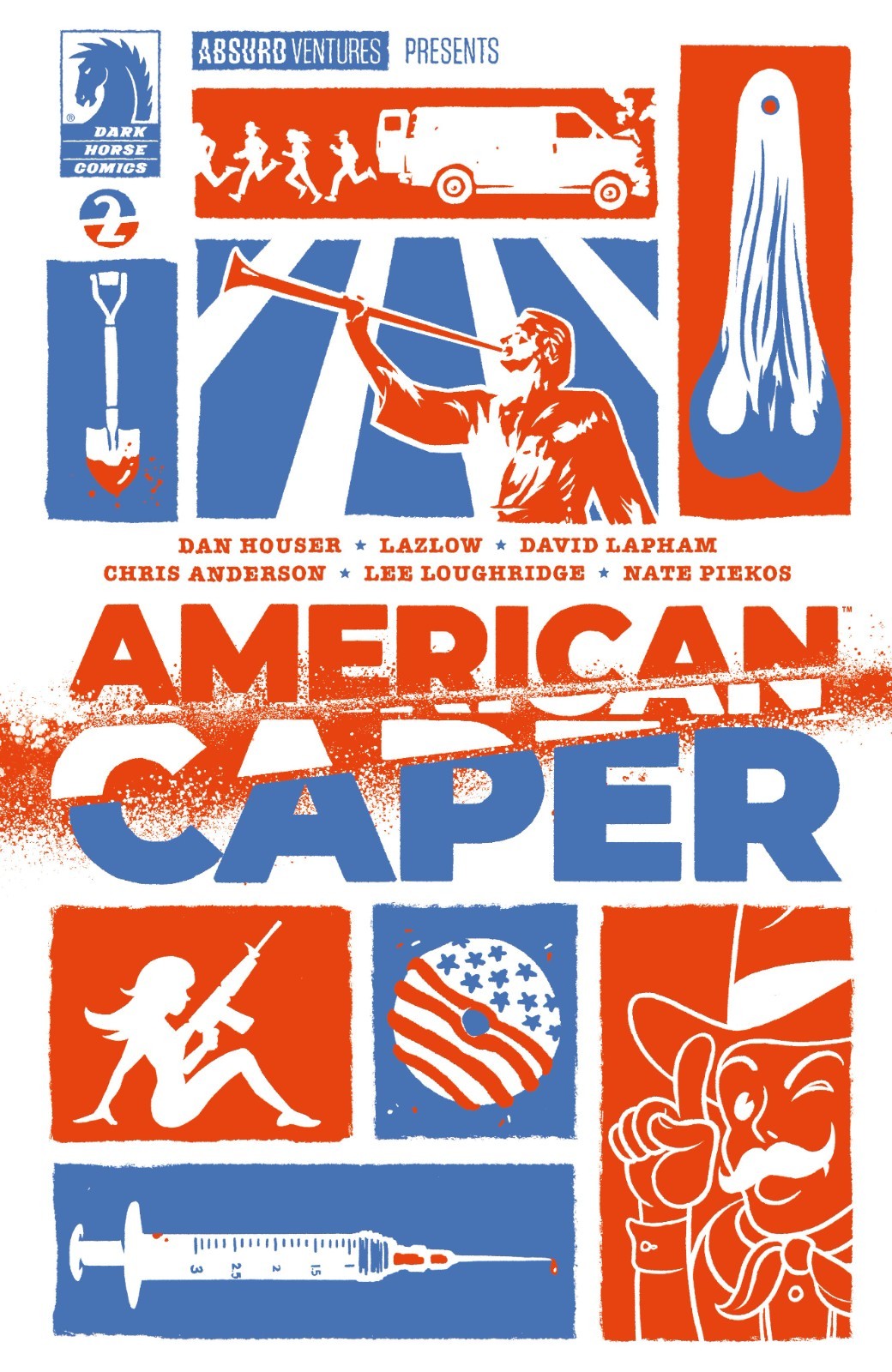 American Caper #2 Cover A B Variant Set Options Dark Horse Comics Presale 12/24