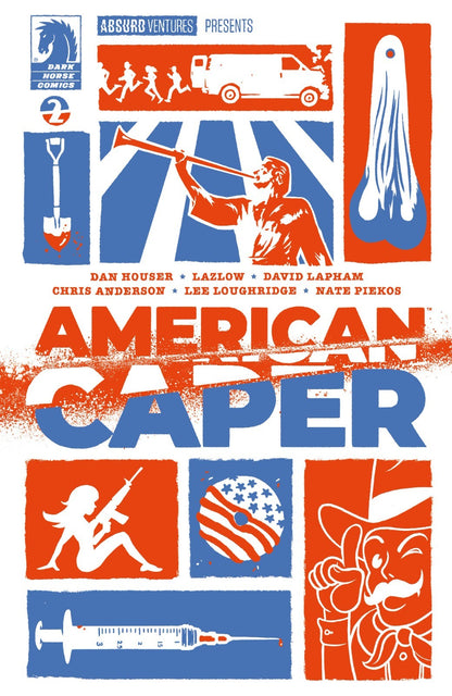 American Caper #2 Cover A B Variant Set Options Dark Horse Comics Presale 12/24