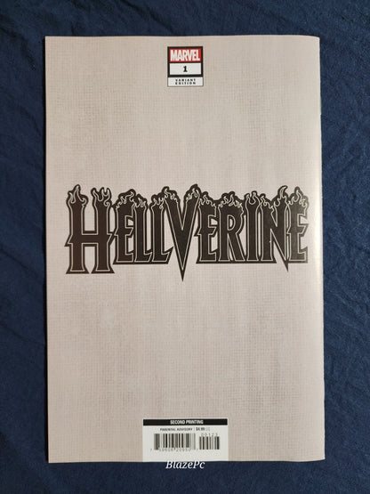 Hellverine #1 2nd Print 1:25 Cassara Virgin Variant Percy Marvel 2024 See Pics