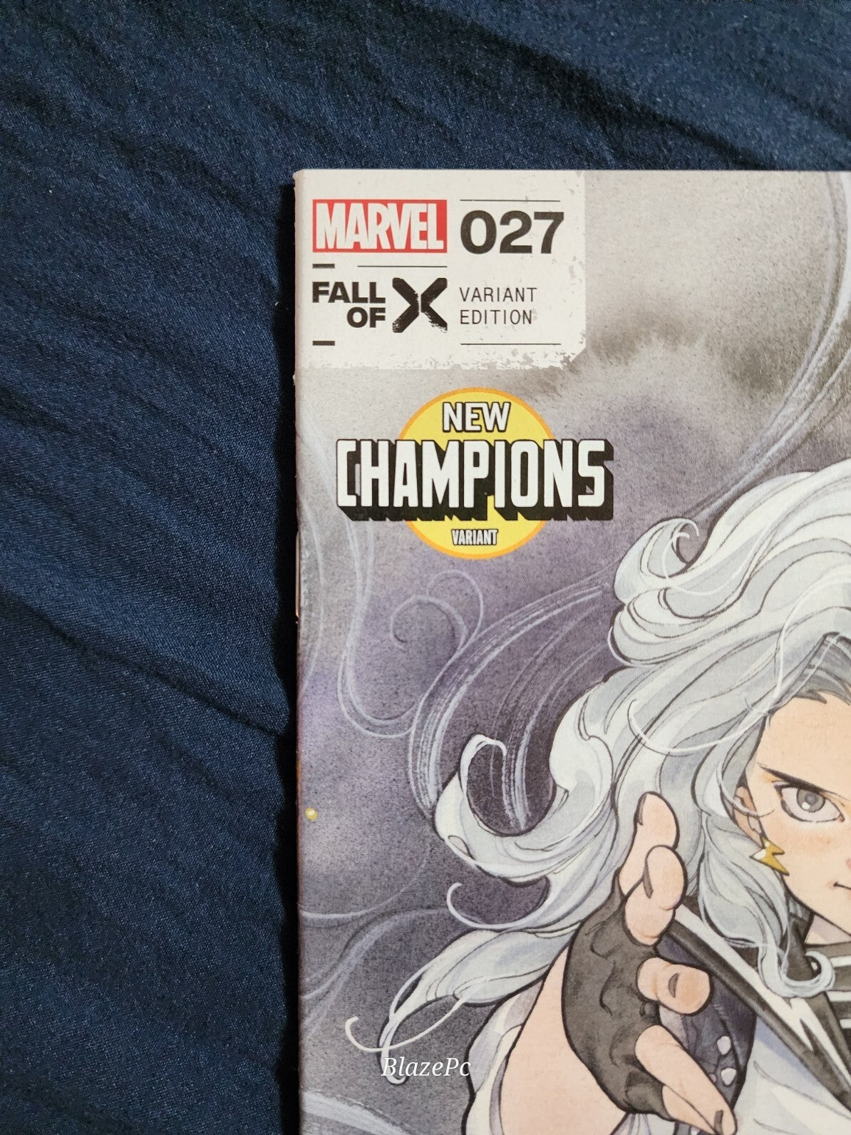 X-Men #27 Peach Momoko New Champions Variant 1st Maystorm Marvel 2023 NM Pics