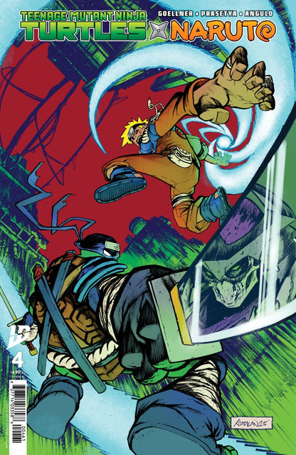 TMNT x Naruto #4 Cover A B C D Variant Set or 1:25 1:50 Options IDW NM