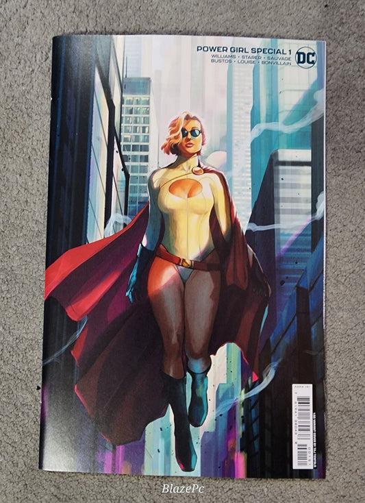 Power Girl Special #1 1:50 Taj Tenfold Incentive Variant DC Comics 2023 NM Pics