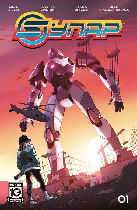 Synap #1 Cover A B Variant Set Options Mad Cave Studios 2024 NM