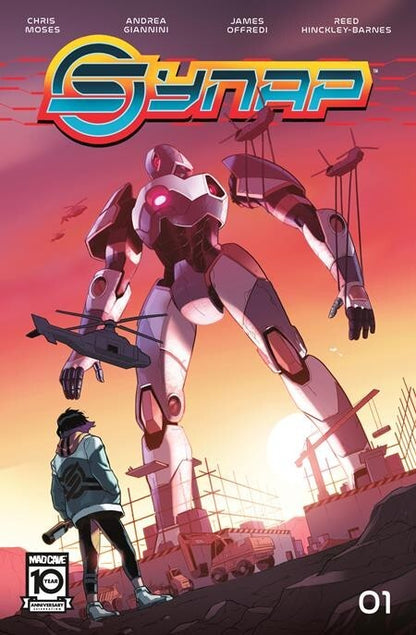 Synap #1 Cover A B Variant Set Options Mad Cave Studios 2024 NM
