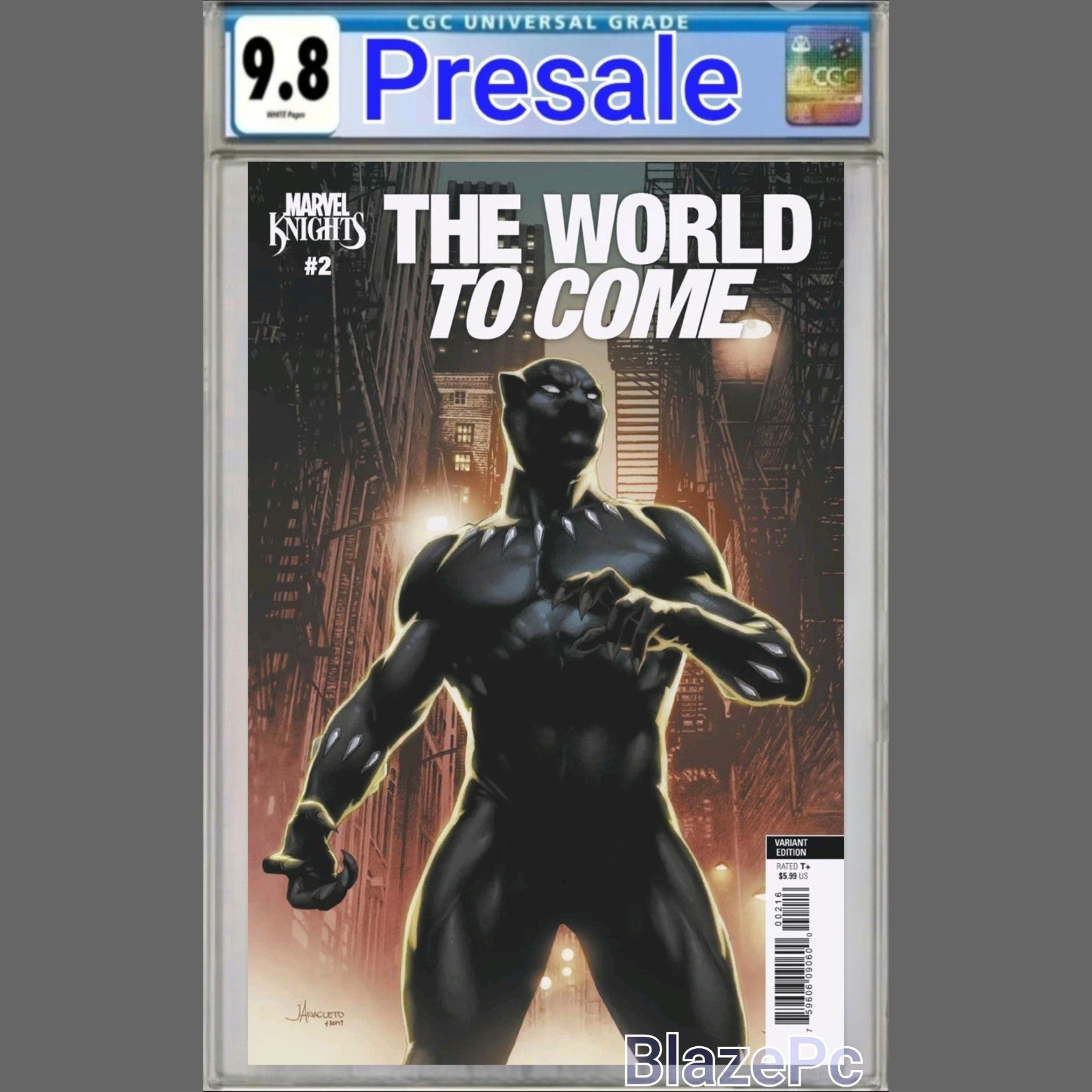 Marvel Knights The World To Come #2 CGC 9.8 1:25 Jay Anacleto Variant PRESALE