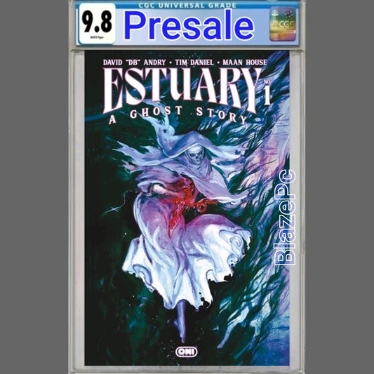 Estuary A Ghost Story #1 CGC 9.8 Cover B Del Rey Variant Oni Press 2026 PRESALE