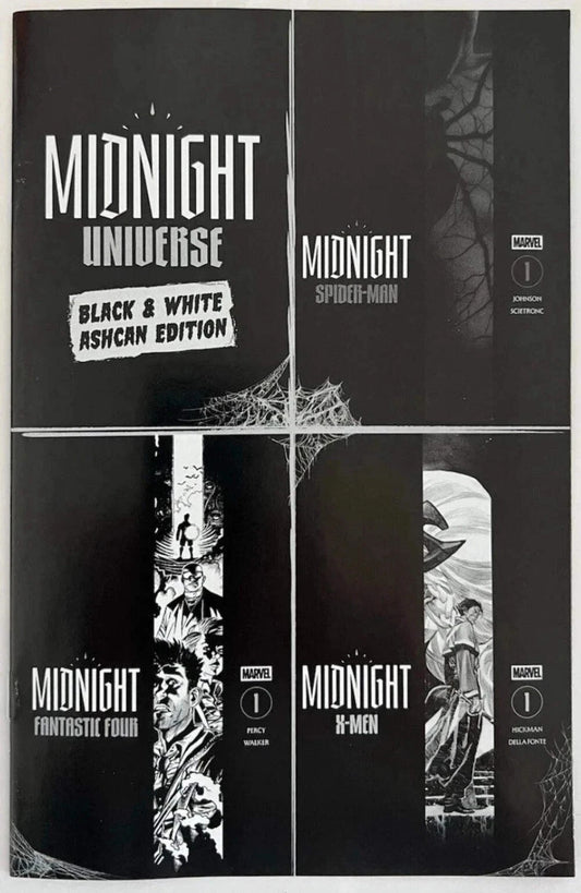 Midnight Universe Black & White Ashcan Edition #1 Marvel Comics 2026 NM